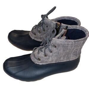 Sperry Two-Tone Ankle Booties